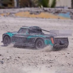 ARRMA 1/8 INFRACTION 4X4 3S BLX 4WD All-Road Street Bash Resto-Mod Truck RTR, Teal $40 OFF - FATHER'S DAY SALE! VALID: JUN2-JUN18 -Airplanes Store ARA4315V3T2 A18 F257MLEZ
