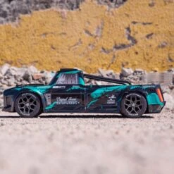 ARRMA 1/8 INFRACTION 4X4 3S BLX 4WD All-Road Street Bash Resto-Mod Truck RTR, Teal $40 OFF - FATHER'S DAY SALE! VALID: JUN2-JUN18 -Airplanes Store ARA4315V3T2 A19 F257MLEZ