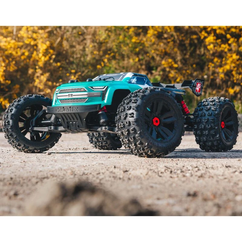 ARRMA 1/10 KRATON 4X4 4S V2 BLX Speed Monster Truck RTR, Teal 4 ARRMA 1/10 KRATON 4X4 4S V2 BLX Speed Monster Truck RTR, Teal - Image 2
