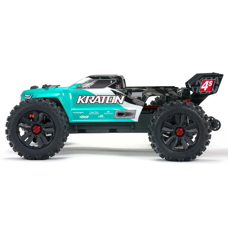 ARRMA 1/10 KRATON 4X4 4S V2 BLX Speed Monster Truck RTR, Teal 8 ARRMA 1/10 KRATON 4X4 4S V2 BLX Speed Monster Truck RTR, Teal - Image 6