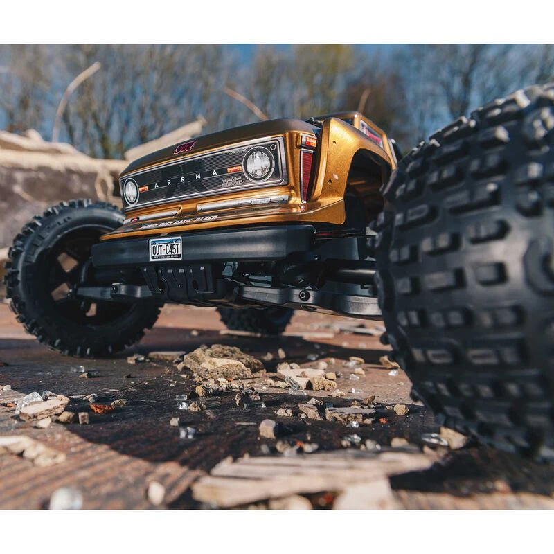 ARRMA 1/10 OUTCAST 4X4 4S V2 BLX Stunt Truck RTR, Bronze $40 OFF - FATHER'S DAY SALE! VALID: JUN2-JUN18 8 ARRMA 1/10 OUTCAST 4X4 4S V2 BLX Stunt Truck RTR, Bronze $40 OFF - FATHER'S DAY SALE! VALID: JUN2-JUN18 - Image 6