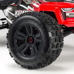 ARRMA 1/8 KRATON 6S V5 4WD BLX Speed Monster Truck With Spektrum Firma RTR, Red -Airplanes Store ARA8608V5T1 A02 SQOPW0EU