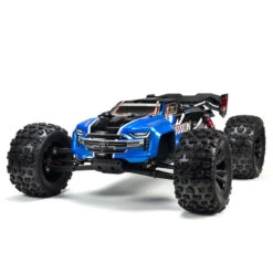 ARRMA 1/8 KRATON 6S V5 4WD BLX Speed Monster Truck With Spektrum Firma RTR, Blue