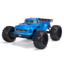 ARRMA 1/8 NOTORIOUS 6S V5 4WD BLX Stunt Truck With Spektrum Firma RTR, Blue