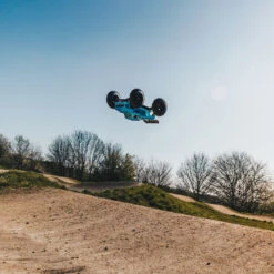 ARRMA 1/8 NOTORIOUS 6S V5 4WD BLX Stunt Truck With Spektrum Firma RTR, Blue -Airplanes Store ARA8611V5T2 A08 P2371WDK