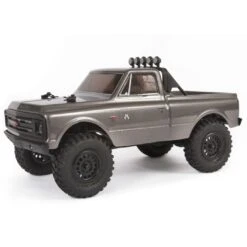 Axial Racing 1/24 SCX24 1967 Chevrolet C10 4WD Truck Brushed RTR, Silver