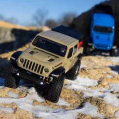 Axial Racing 1/24 SCX24 Jeep JT Gladiator 4WD Rock Crawler Brushed RTR, Beige -Airplanes Store AXI00005T1 A1 SRXOMVN0