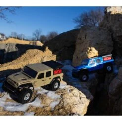 Axial Racing 1/24 SCX24 Jeep JT Gladiator 4WD Rock Crawler Brushed RTR, Beige -Airplanes Store AXI00005T1 A2 SRXOMVN0