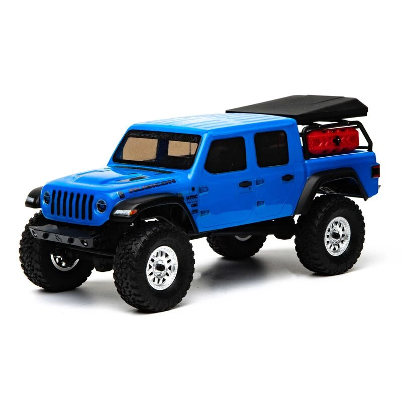 Axial Racing 1/24 SCX24 Jeep JT Gladiator 4WD Rock Crawler Brushed RTR, Blue 11 Axial Racing 1/24 SCX24 Jeep JT Gladiator 4WD Rock Crawler Brushed RTR, Blue - Image 9