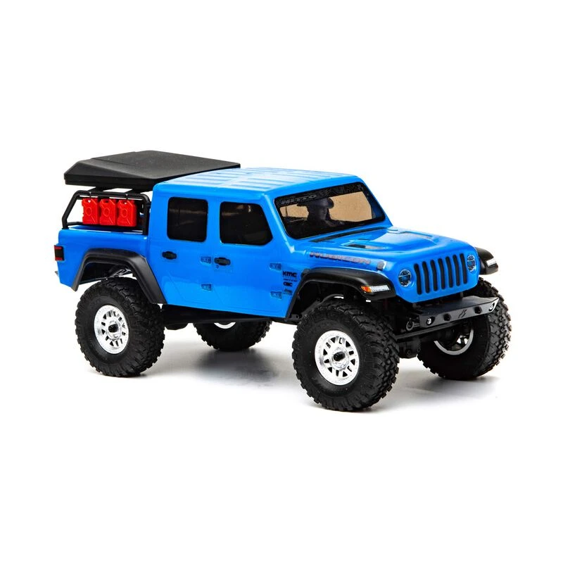 Axial Racing 1/24 SCX24 Jeep JT Gladiator 4WD Rock Crawler Brushed RTR, Blue 4 Axial Racing 1/24 SCX24 Jeep JT Gladiator 4WD Rock Crawler Brushed RTR, Blue - Image 2