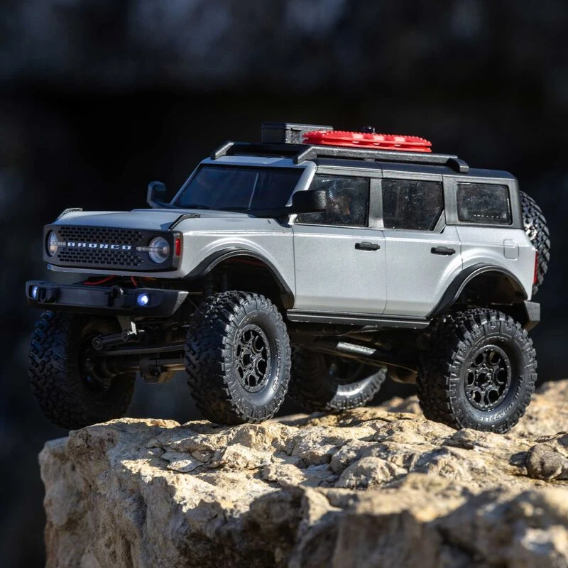Axial 1/24 SCX24 2021 Ford Bronco 4WD Truck Brushed RTR, Grey 4 Axial 1/24 SCX24 2021 Ford Bronco 4WD Truck Brushed RTR, Grey - Image 2