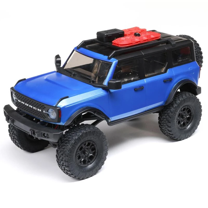 Axial 1/24 SCX24 2021 Ford Bronco 4WD Truck Brushed RTR, Blue 3 Axial 1/24 SCX24 2021 Ford Bronco 4WD Truck Brushed RTR, Blue