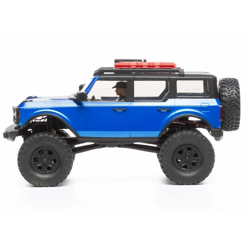 Axial 1/24 SCX24 2021 Ford Bronco 4WD Truck Brushed RTR, Blue 9 Axial 1/24 SCX24 2021 Ford Bronco 4WD Truck Brushed RTR, Blue - Image 7