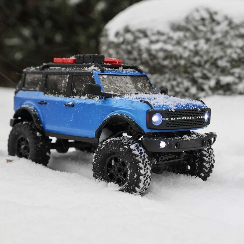 Axial 1/24 SCX24 2021 Ford Bronco 4WD Truck Brushed RTR, Blue 7 Axial 1/24 SCX24 2021 Ford Bronco 4WD Truck Brushed RTR, Blue - Image 5