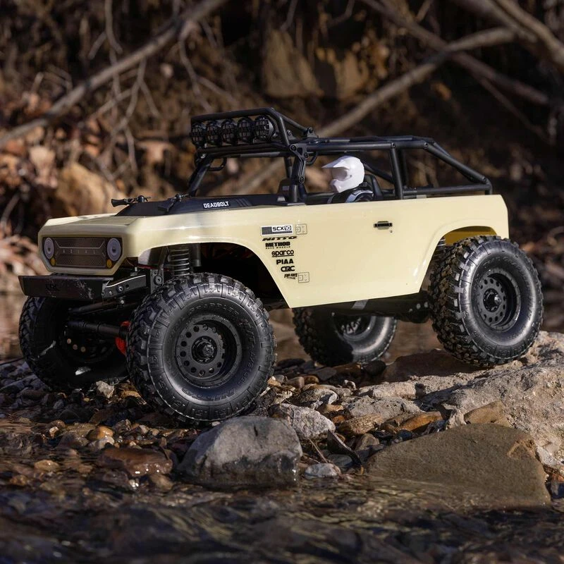 Axial Racing 1/10 SCX10 II Deadbolt 4WD Brushed RTR, Tan 6 Axial Racing 1/10 SCX10 II Deadbolt 4WD Brushed RTR, Tan - Image 4