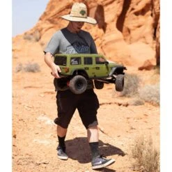 Axial 1/6 SCX6 Jeep JLU Wrangler 4WD Rock Crawler RTR: Green $200 OFF - FATHER'S DAY SALE! VALID: JUN2-JUN18 -Airplanes Store AXI05000T1 A25 9BAGCX26