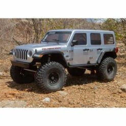 Axial 1/6 SCX6 Jeep JLU Wrangler 4WD Rock Crawler RTR: Silver $200 OFF - FATHER'S DAY SALE! VALID: JUN2-JUN18 -Airplanes Store AXI05000T2 A27 Q0L9W2MO