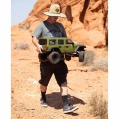 Axial 1/6 SCX6 Jeep JLU Wrangler 4WD Rock Crawler RTR: Silver $200 OFF - FATHER'S DAY SALE! VALID: JUN2-JUN18 -Airplanes Store AXI05000T2 A29 Q0L9W2MO