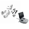 CNC Aluminum Alloy FPV LCD Monitor Mounting Bracket For DJI Phantom JR Futaba Transmitter 2 CNC Aluminum Alloy FPV LCD Monitor Mounting Bracket For DJI Phantom JR Futaba Transmitter -Airplanes Store CNC20Alloy20Bracket