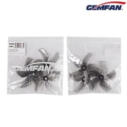 GEMFAN D76 DUCTED 5-BLADE 76MM CINEWHOOP PROP - Clear Gray -Airplanes Store D76DuctedDurable5BladeClearGrayPackagePicture 1200x1200