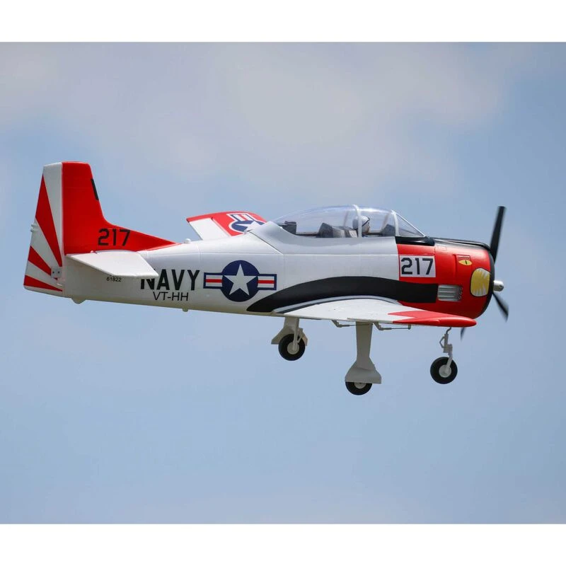 E-flite T-28 Trojan 1.2m BNF Basic With Smart 10 E-flite T-28 Trojan 1.2m BNF Basic With Smart - Image 8