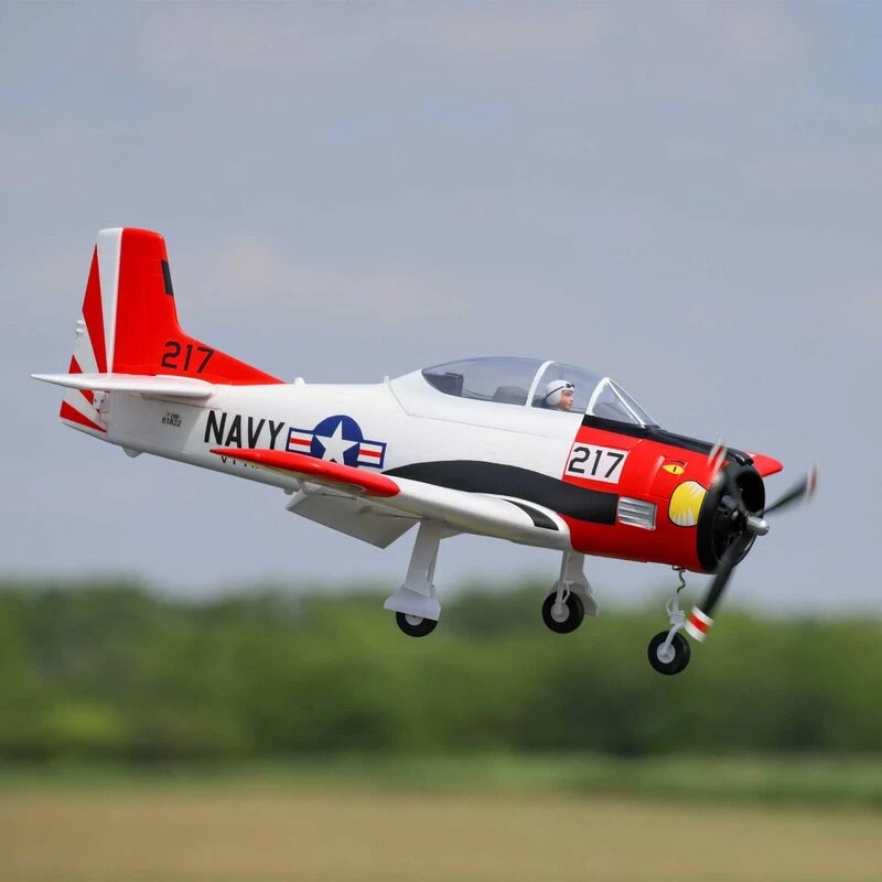 E-flite T-28 Trojan 1.2m BNF Basic With Smart 5 E-flite T-28 Trojan 1.2m BNF Basic With Smart - Image 3