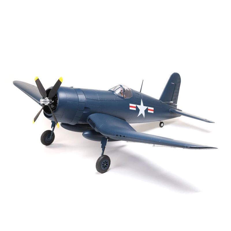 E-flite F4U-4 Corsair 1.2m BNF Basic With AS3X And SAFE Select 3 E-flite F4U-4 Corsair 1.2m BNF Basic With AS3X And SAFE Select