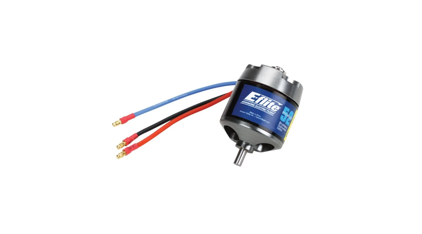 E-flite Power 52 Brushless Outrunner Motor, 590Kv 3 E-flite Power 52 Brushless Outrunner Motor, 590Kv