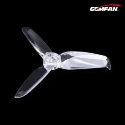 Gemfan 2540 4 Pairs Flash 3-Blade Propeller With 1.5mm Mounting Hole - CLEAR