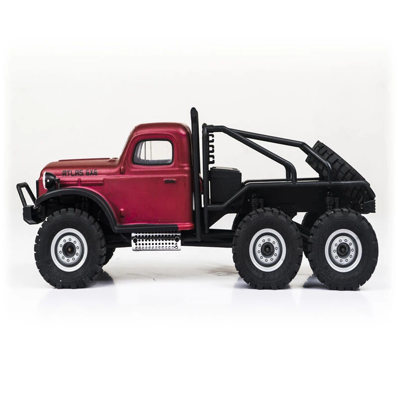 FMS 1/18 Atlas 6x6 RTR Crawler, Red 4 FMS 1/18 Atlas 6x6 RTR Crawler, Red - Image 2