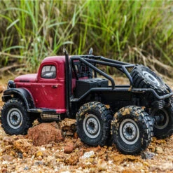FMS 1/18 Atlas 6x6 RTR Crawler, Red 19 FMS 1/18 Atlas 6x6 RTR Crawler, Red -Airplanes Store FMMROC002T1 A07 DE4MECVR