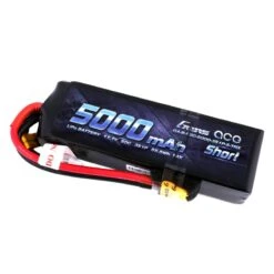Gens Ace 5000mAh 11.1V 50C 3S1P Short-Size Lipo Battery Pack With XT60 Plug