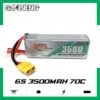 GNB 6S 22.2V 3500mAh 70C LiPo Battery XT60