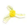 Gemfan 1219-3 Yellow 31mm Whoop Props (1mm Hub) -Airplanes Store Gemfan 1219 31mm 3 Blade 1mm