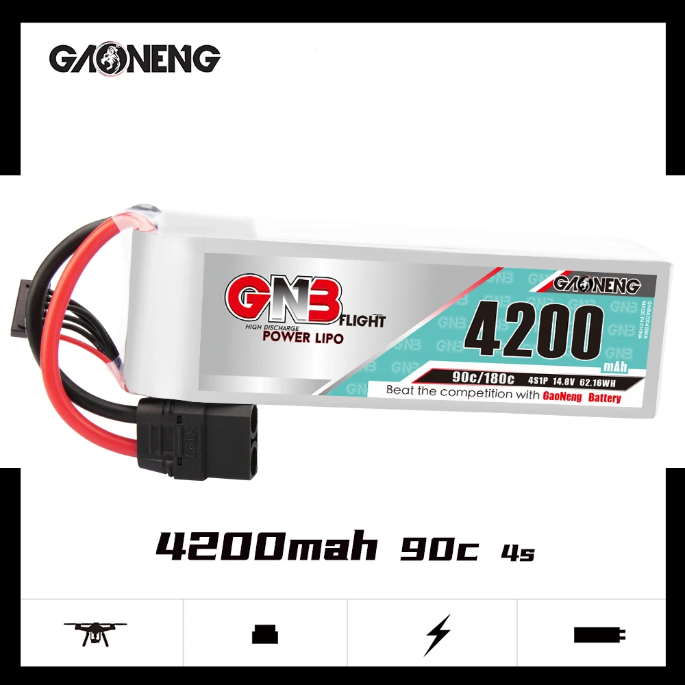 GNB 4S 4200MAH 90C LIPO BATTERY 3 GNB 4S 4200MAH 90C LIPO BATTERY