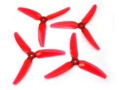 HQ Durable PC Prop 5X4.3X3V1S: Light Red (2CW+2CCW)