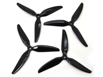 HQ Durable PC Prop 6X4X3V1S: Black (2CW+2CCW) 3 HQ Durable PC Prop 6X4X3V1S: Black (2CW+2CCW)