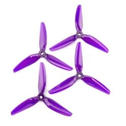 HQ Durable PC Prop 5X4.8X3V1S: Light Purple (2CW+2CCW) - New Version