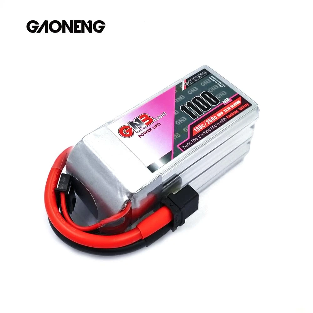 GNB 6S 1100MAH 22.2V 130/260C LIPO BATTERY 4 GNB 6S 1100MAH 22.2V 130/260C LIPO BATTERY - Image 2