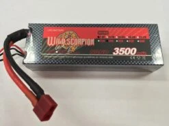 Wild Scorpion 2S 7.4V 3500mah 30C Li-Po Battery