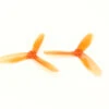 DYS 5045 3-Blade Translucent Props (CW/CCW) 1 Pair (Orange) -Airplanes Store IMG 1202