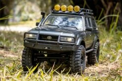 FMS/EACHINE 1:18 TOYOTA LAND CRUISER 80 (GRAY) W/ Two Batteries -Airplanes Store LC802