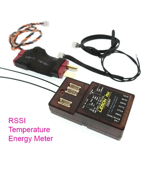 Lemon Rx DSMP (DSMX Compatible) 7-Channel Full-Range Telemetry With Diversity Receiver (Energy Meter) DEAN Package 3 Lemon Rx DSMP (DSMX Compatible) 7-Channel Full-Range Telemetry With Diversity Receiver (Energy Meter) DEAN Package