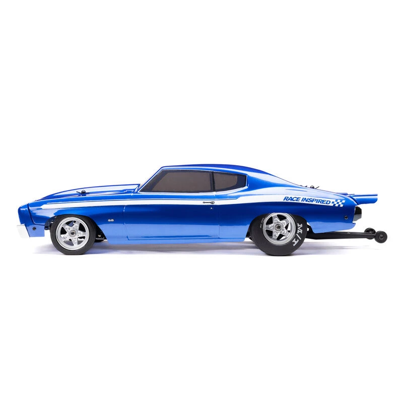Losi 1/16 1970 Chevelle 2WD Mini No Prep Drag Car RTR, Blue 12 Losi 1/16 1970 Chevelle 2WD Mini No Prep Drag Car RTR, Blue - Image 10