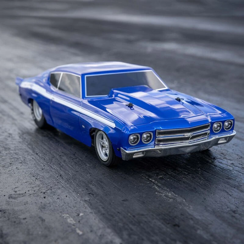 Losi 1/16 1970 Chevelle 2WD Mini No Prep Drag Car RTR, Blue 9 Losi 1/16 1970 Chevelle 2WD Mini No Prep Drag Car RTR, Blue - Image 7