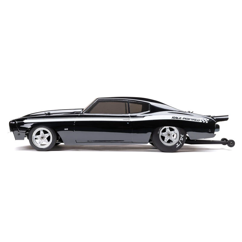 Losi 1/16 1970 Chevelle 2WD Mini No Prep Drag Car RTR, Black 11 Losi 1/16 1970 Chevelle 2WD Mini No Prep Drag Car RTR, Black - Image 9