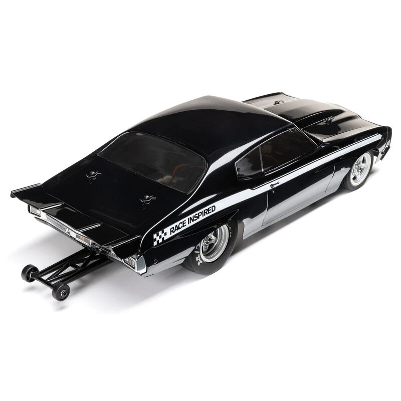 Losi 1/16 1970 Chevelle 2WD Mini No Prep Drag Car RTR, Black 10 Losi 1/16 1970 Chevelle 2WD Mini No Prep Drag Car RTR, Black - Image 8