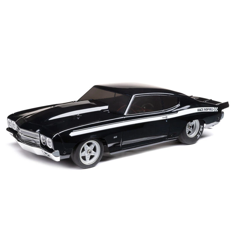Losi 1/16 1970 Chevelle 2WD Mini No Prep Drag Car RTR, Black 3 Losi 1/16 1970 Chevelle 2WD Mini No Prep Drag Car RTR, Black