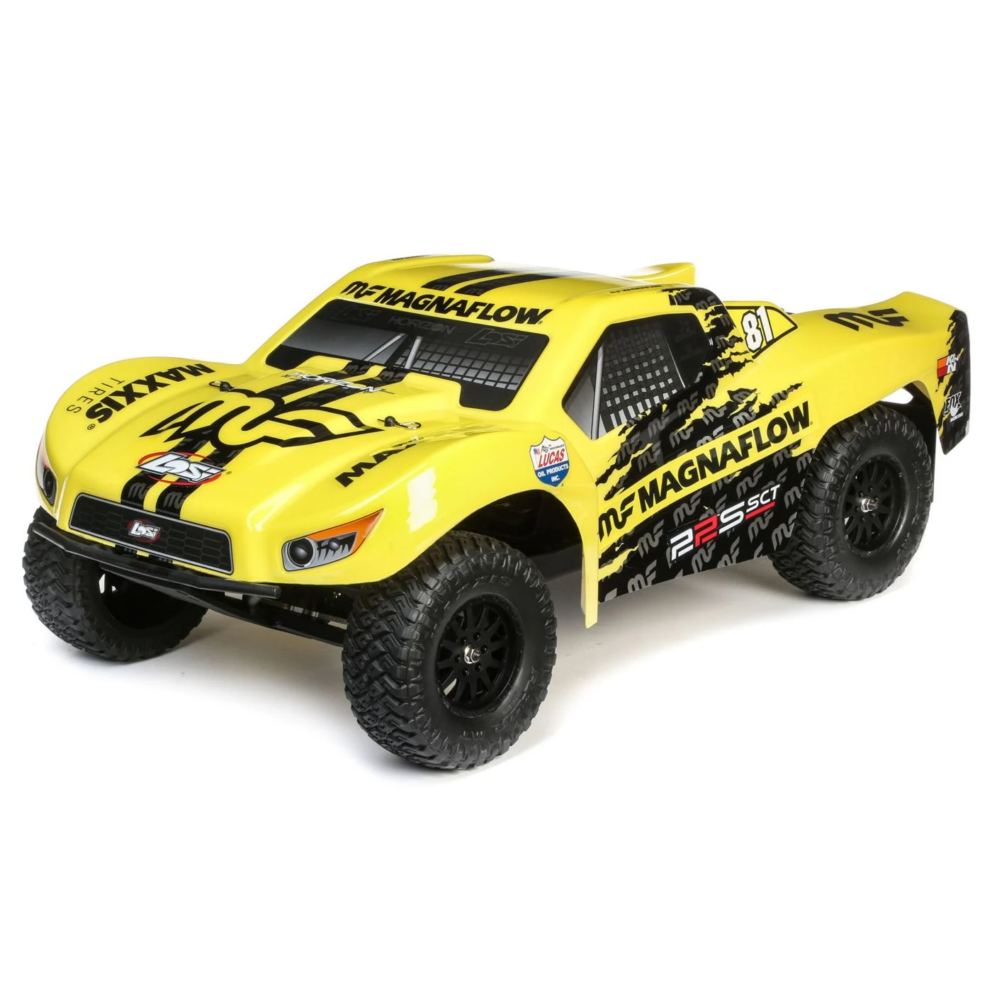 Losi 1/10 22S 2WD SCT Brushed RTR, MagnaFlow 3 Losi 1/10 22S 2WD SCT Brushed RTR, MagnaFlow