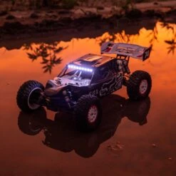 Losi 1/10 Tenacity DB Pro 4WD Desert Buggy Brushless RTR With Smart, Fox Racing -Airplanes Store LOS03027V2T2 A3 S4R0KNQK